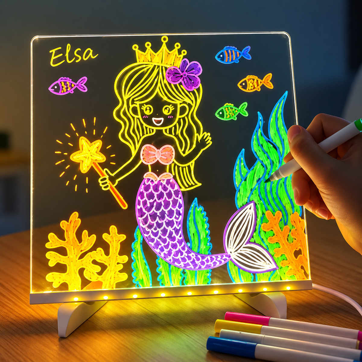 TAVOLETTA LED LUMINOSA™ — IL REGALO IDEALE PER STIMOLARE LA CREATIVITÀ!
